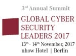 3rd Global Cyber Security Leaders Summit 2017