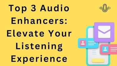 Top three audio listening devices